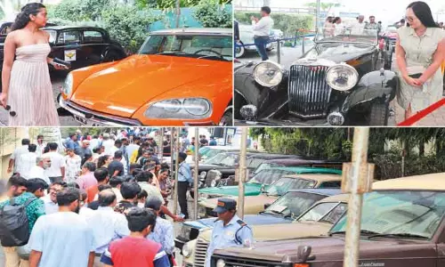 சென்னையில் பாரம்பரிய கார் கண்காட்சி