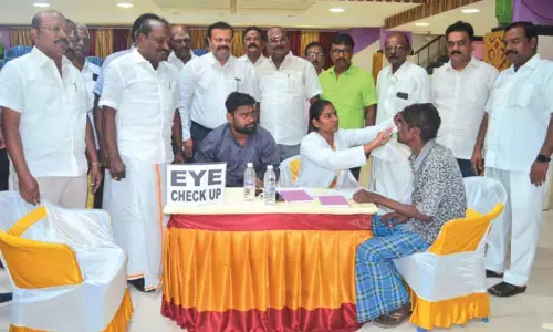 திருவொற்றியூரில் வியாபாரிகள் சங்கம் சார்பில் மருத்துவ முகாம்