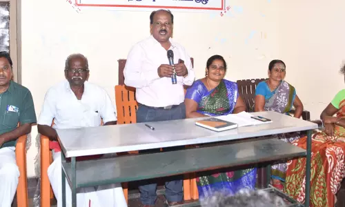 தர்மபுரியில்ஏ.ஐ.டி.யூ.சி. ஆஷா பணியாளர் சங்க கூட்டம்