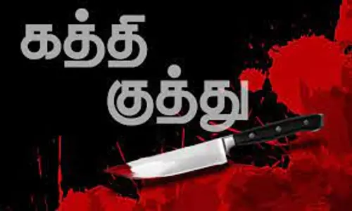 குடும்ப தகராறில் ஒருவருக்கு கத்திக்குத்து