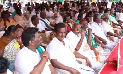 தனியார் சேகோ ஆலை அமைக்க எதிர்ப்பு: விவசாயிகள் உண்ணாவிரத போராட்டம்