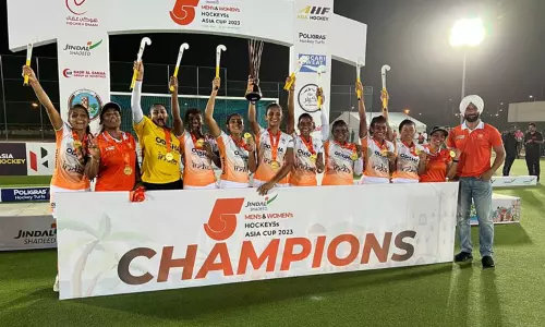 ஆசிய பெண்கள் 5 பேர் ஆக்கி: இந்திய அணி சாம்பியன்..!! ஆசிய பெண்கள் 5 பேர் ஆக்கி: இந்திய அணி சாம்பியன்..!!