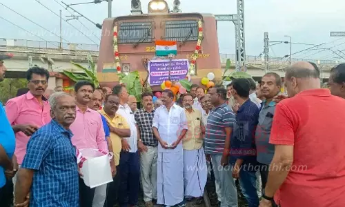 மயிலாடுதுறை-சேலம் புதிய எக்ஸ்பிரஸ் ரெயில் சேவை தொடங்கியது