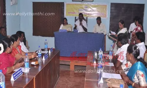 நெல்லையை வறட்சி பாதித்த மாவட்டமாக அறிவிக்க வேண்டும் - வி.எஸ்.ஆர்.ஜெகதீஷ் நெல்லையை வறட்சி பாதித்த மாவட்டமாக அறிவிக்க வேண்டும் - வி.எஸ்.ஆர்.ஜெகதீஷ்