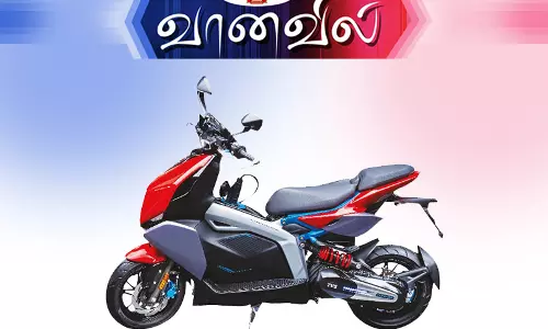 டி.வி.எஸ். எக்ஸ் பேட்டரி ஸ்கூட்டர் அறிமுகம் டி.வி.எஸ். எக்ஸ் பேட்டரி ஸ்கூட்டர் அறிமுகம்