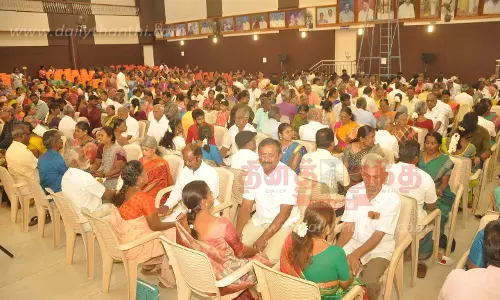 ஈரோடு மனவளக்கலை மன்றம் சார்பில்மனைவி நல வேட்பு விழா