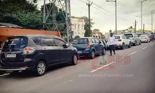 பவுர்ணமி நாட்களில் கார்கள் நிறுத்த பார்க்கிங் வசதி ஏற்படுத்த வேண்டும்