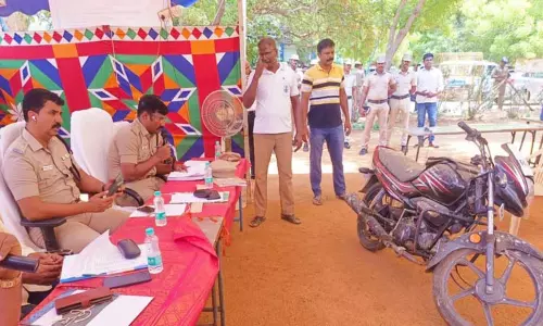 தூத்துக்குடியில்பழைய போலீஸ் வாகனங்கள் பொது ஏலம் விடப்பட்டது