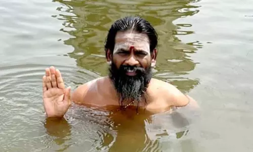 தாமிரபரணியில் சித்தர் வருண ஜெப வழிபாடு