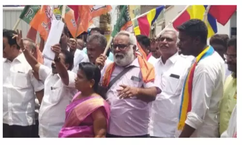 போராட்டத்தில் ஈடுபட முயன்ற பா.ஜ.க., பா.ம.க.வினர் கைது