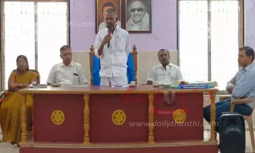 தென்காசி யூனியன் கூட்டம