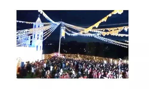 கோத்தகிரி புனித ஆரோக்கிய மாதா ஆலய திருவிழா கொடியேற்றத்துடன் தொடக்கம்