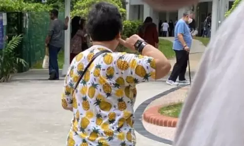 சிங்கப்பூர் அதிபர் தேர்தலில் ருசிகரம்:  அன்னாசிப்பழத்தால் வந்த பிரச்சினை...!