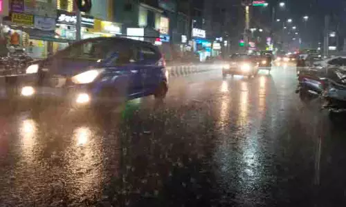 கரூர் மாவட்ட பகுதியில் பரவலாக மழை