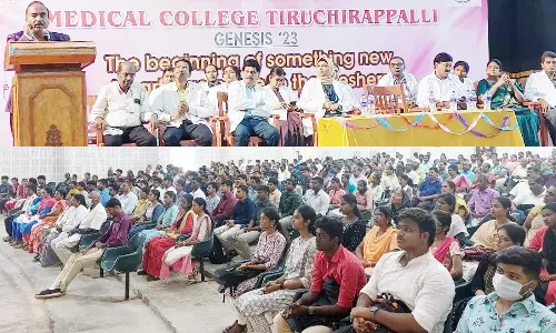 திருச்சி அரசு மருத்துவக்கல்லூரியில் முதலாம் ஆண்டு வகுப்பு தொடக்கம்