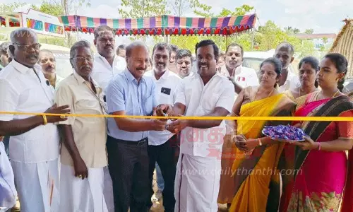 பரப்பாடியில் புதிய வாரச்சந்தை தொடக்க விழா