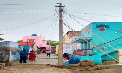 247 மின்கம்பங்கள் சீரமைப்பு