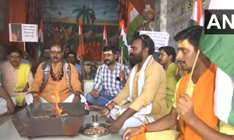 ஆதித்யா எல்-1 திட்டம் வெற்றி பெற வாரணாசியில் சிறப்பு பூஜை ஆதித்யா எல்-1 திட்டம் வெற்றி பெற வாரணாசியில் சிறப்பு பூஜை