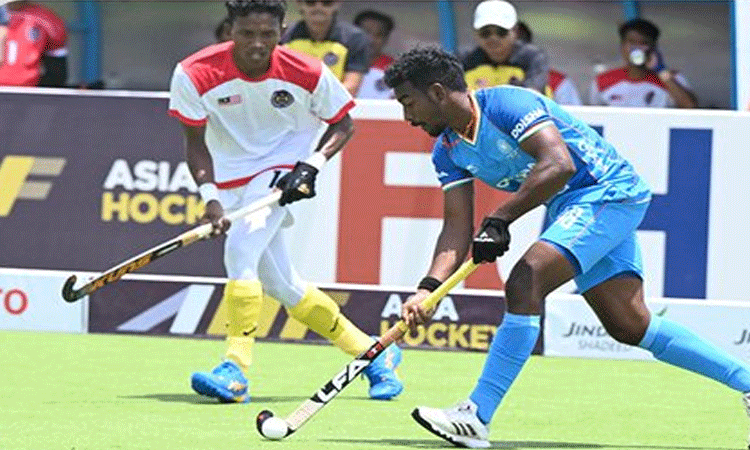 ஆசிய ஆண்கள் 5 பேர் ஆக்கி: மலேசியாவை வீழ்த்தி இந்திய அணி இறுதிப்போட்டிக்கு முன்னேற்றம்..! ஆசிய ஆண்கள் 5 பேர் ஆக்கி: மலேசியாவை வீழ்த்தி இந்திய அணி இறுதிப்போட்டிக்கு முன்னேற்றம்..!