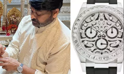 சிரஞ்சீவி அணிந்துள்ள வாட்ச் விலை ரூ.2 கோடி