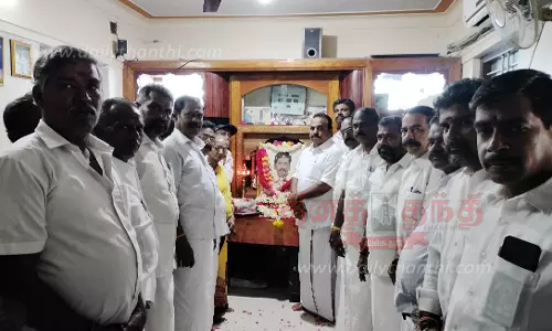 3-ம் ஆண்டு நினைவு நாள் அனுசரிப்பு