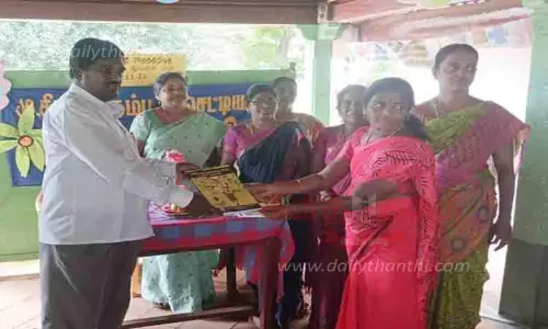 எழுத படிக்க தெரியாதவர்களுக்கு கற்றுக்கொடுக்க 459 இடங்களில் கற்போர் மையங்கள்-முதன்மை கல்வி அலுவலர் தொடங்கி வைத்தார்