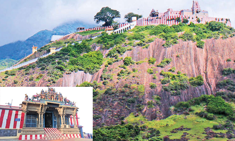 இயற்கை எழில் சூழ்ந்த திருமலை கோவில்