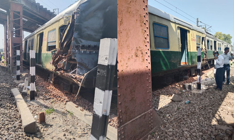 டெல்லியில் மின்சார ரெயில் தடம் புரண்டு விபத்து - ரெயில்வே போலீசார் விசாரணை