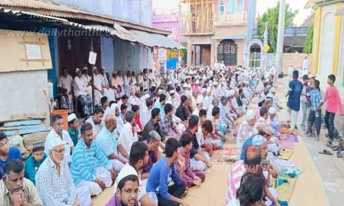 மழை வேண்டி சிறப்பு தொழுகை