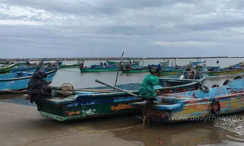 மீனவர்கள் கடலுக்கு செல்லவில்லை
