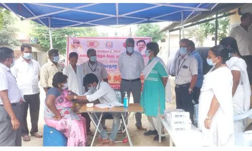 வாணியம்பாடியில் ஒரு மாதம் சிறப்பு மருத்துவ முகாம்