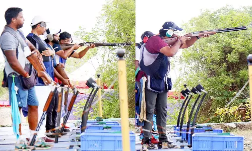 தென்மண்டல அளவிலான துப்பாக்கி சுடும் போட்டியில் பல்வேறு பிரிவுகளில் தமிழக வீரர், வீராங்கனைகள் முதலிடம்