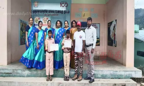 கூடலூர் பள்ளி மாணவர்கள் வெற்றி