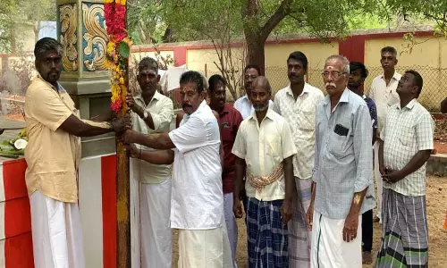 மாவடிபண்ணைமுத்தாரம்மன் கோவில் கொடைவிழா தொடங்கியது