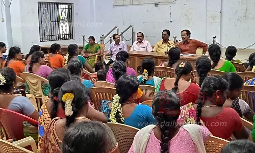 காலை உணவு திட்ட பணியாளர்களுக்கு பயிற்சி முகாம்