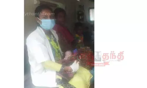 ஆம்புலன்சில் பெண்ணுக்கு குவா குவா