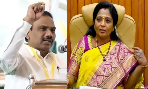 சனாதன விவகாரம்: ஆ.ராசாவால் திமுக தலைவராக முடியுமா? - தமிழிசை சவுந்தரராஜன் கேள்வி