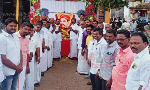 தென்காசியில் வ.உ.சி. பிறந்தநாள் விழா