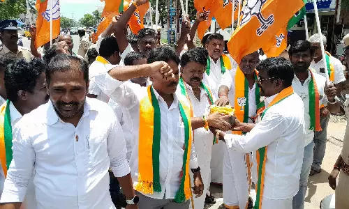 தடையை மீறி பா.ஜ.க.வினர் போராட்டம்; 20 பேர் கைது