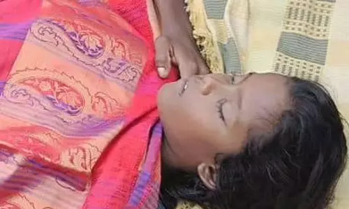 குளத்தில்  மூழ்கி 7-ம் வகுப்பு மாணவி பலி