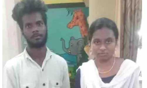 ஆலங்குடி அனைத்து மகளிர் போலீஸ் நிலையத்தில் காதல் ஜோடி தஞ்சம்