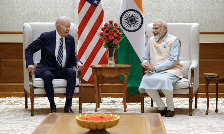 ஜி20 மாநாட்டில் கலந்துகொள்வதற்காக வருகை தந்துள்ள... ... ஜி20 உச்சி மாநாடு: பைடனுடனான சந்திப்பு பயனுள்ளதாக இருந்தது- பிரதமர் மோடி ஜி20 மாநாட்டில் கலந்துகொள்வதற்காக வருகை தந்துள்ள... ... ஜி20 உச்சி மாநாடு: பைடனுடனான சந்திப்பு பயனுள்ளதாக இருந்தது- பிரதமர் மோடி