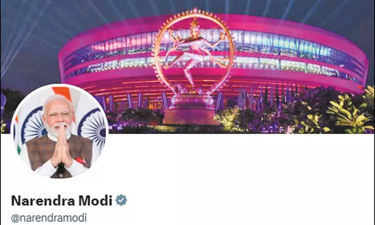 ‘எக்ஸ்’ சமூக வலைத்தளத்தில் பாரத் மண்டபத்தை முகப்பு... ... டெல்லி ஜி20 உச்சி மாநாடு: லைவ் அப்டேட்ஸ் ‘எக்ஸ்’ சமூக வலைத்தளத்தில் பாரத் மண்டபத்தை முகப்பு... ... டெல்லி ஜி20 உச்சி மாநாடு: லைவ் அப்டேட்ஸ்