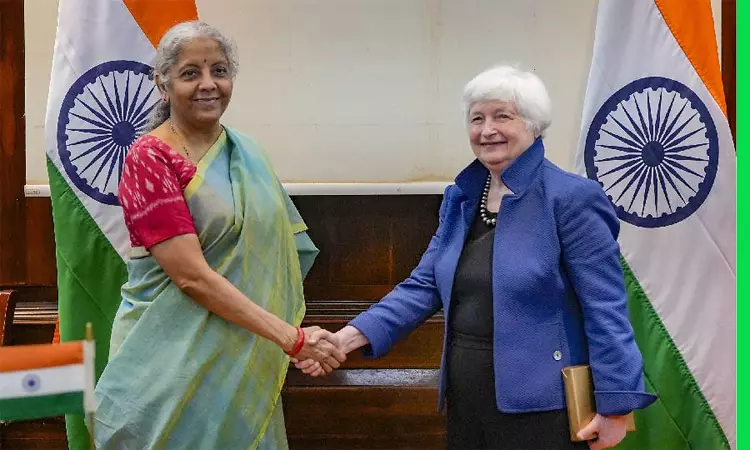 அமெரிக்க நிதி மந்திரியுடன் நிர்மலா சீதாராமன்... ... டெல்லி ஜி20 உச்சி மாநாடு: லைவ் அப்டேட்ஸ் அமெரிக்க நிதி மந்திரியுடன் நிர்மலா சீதாராமன்... ... டெல்லி ஜி20 உச்சி மாநாடு: லைவ் அப்டேட்ஸ்