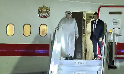 ஐக்கிய அரபு அமீரக அதிபர் டெல்லி வருகை...! ஐக்கிய அரபு அமீரக அதிபர் டெல்லி வருகை...!