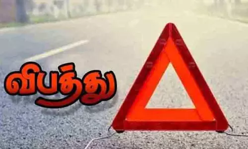 பஸ்-மோட்டார் சைக்கிள் மோதலில் மருத்துவ ஆராய்ச்சி மாணவர் சிகிச்சை பலனின்றி பலி