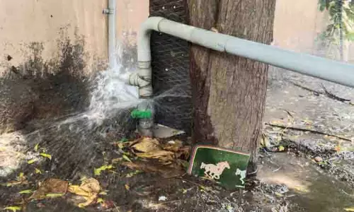 வீணாகும் குடிநீர்