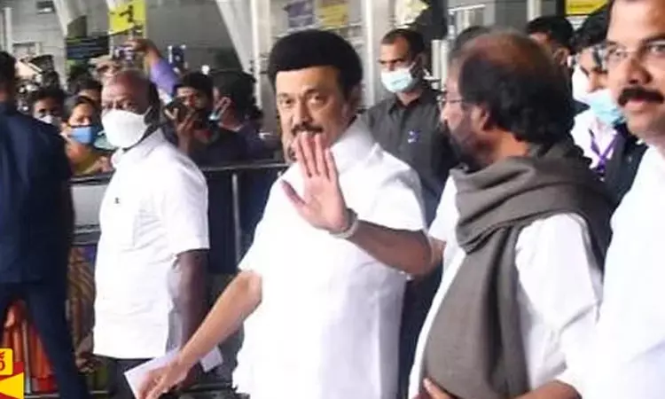 ஜி-20 மாநாடு: டெல்லி புறப்பட்டார் முதல்-அமைச்சர் மு.க.ஸ்டாலின்...! ஜி-20 மாநாடு: டெல்லி புறப்பட்டார் முதல்-அமைச்சர் மு.க.ஸ்டாலின்...!