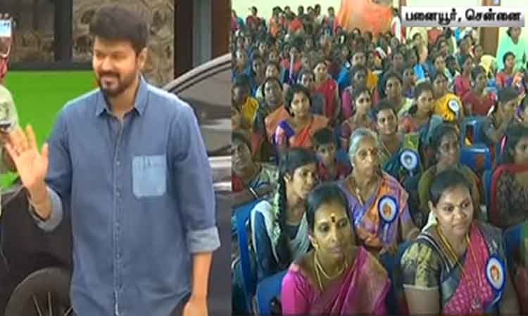 சென்னை பனையூரில் விஜய் மக்கள் இயக்கத்தின் மகளிர் அணி ஆலோசனைக் கூட்டம்