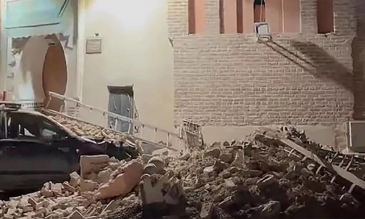 மொராக்கோ நிலநடுக்கம்: பலி எண்ணிக்கை 632-ஆக உயர்வு